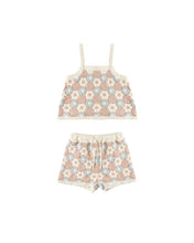 Load image into Gallery viewer, Lili Knit Set | Blue, Light Pink + Ivory

