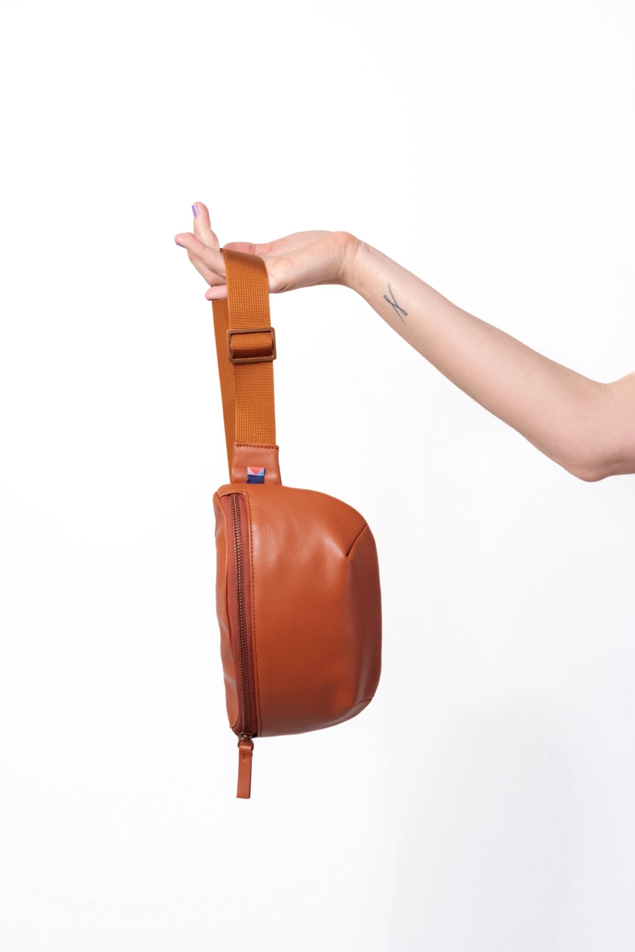 Kibou Mini | Brown Vegan Leather