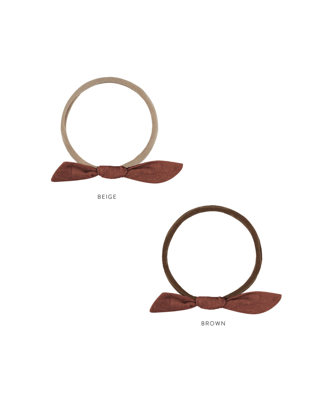 Little Knot Headband | Brick