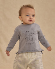 Load image into Gallery viewer, Raw Edge Long Sleeve Tee | Basketball
