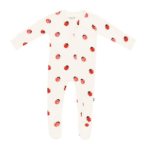 Zipper Footie | Love Bug