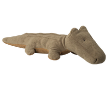 Load image into Gallery viewer, Safari Friends, Crocodile Medium | Olive Green
