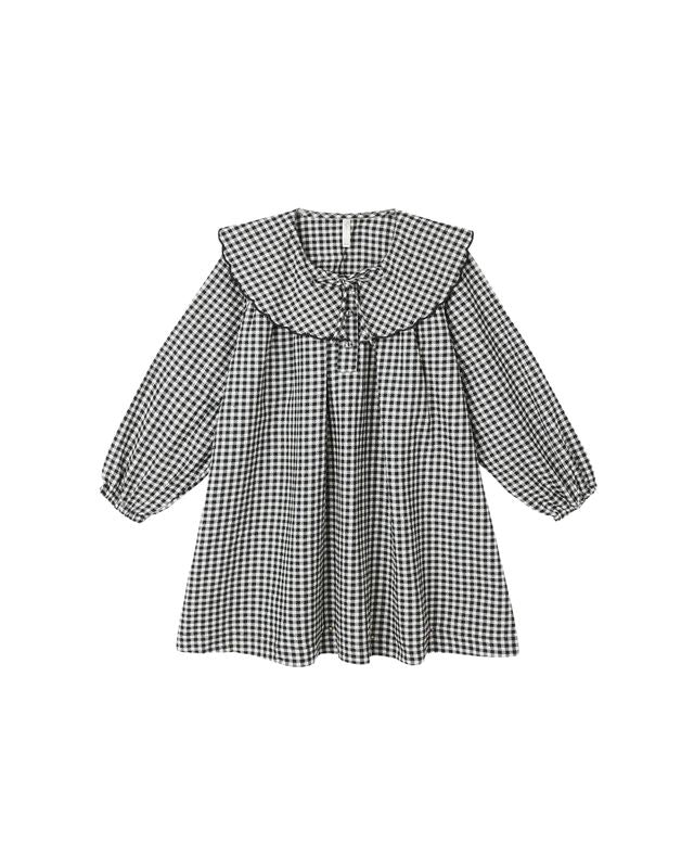 Mini Dress | Black Gingham