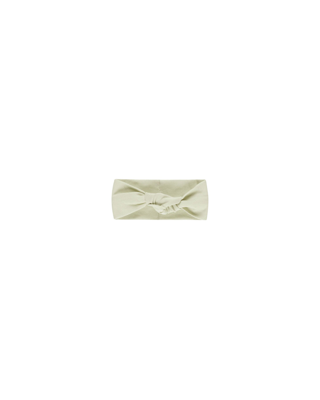 Ribbed Knotted Headband | Mint