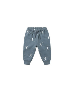 Relaxed Fleece Sweatpant | Silver Moons