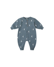 Load image into Gallery viewer, Relaxed Fleece Jumpsuit | Silver Moons
