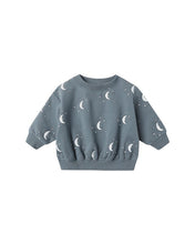 Load image into Gallery viewer, Relaxed Fleece Sweatshirt | Silver Moons
