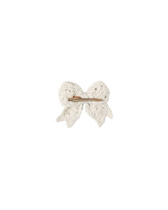 Crochet Bow | Natural