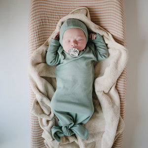 Changing Pad Cover | Natural Stripe