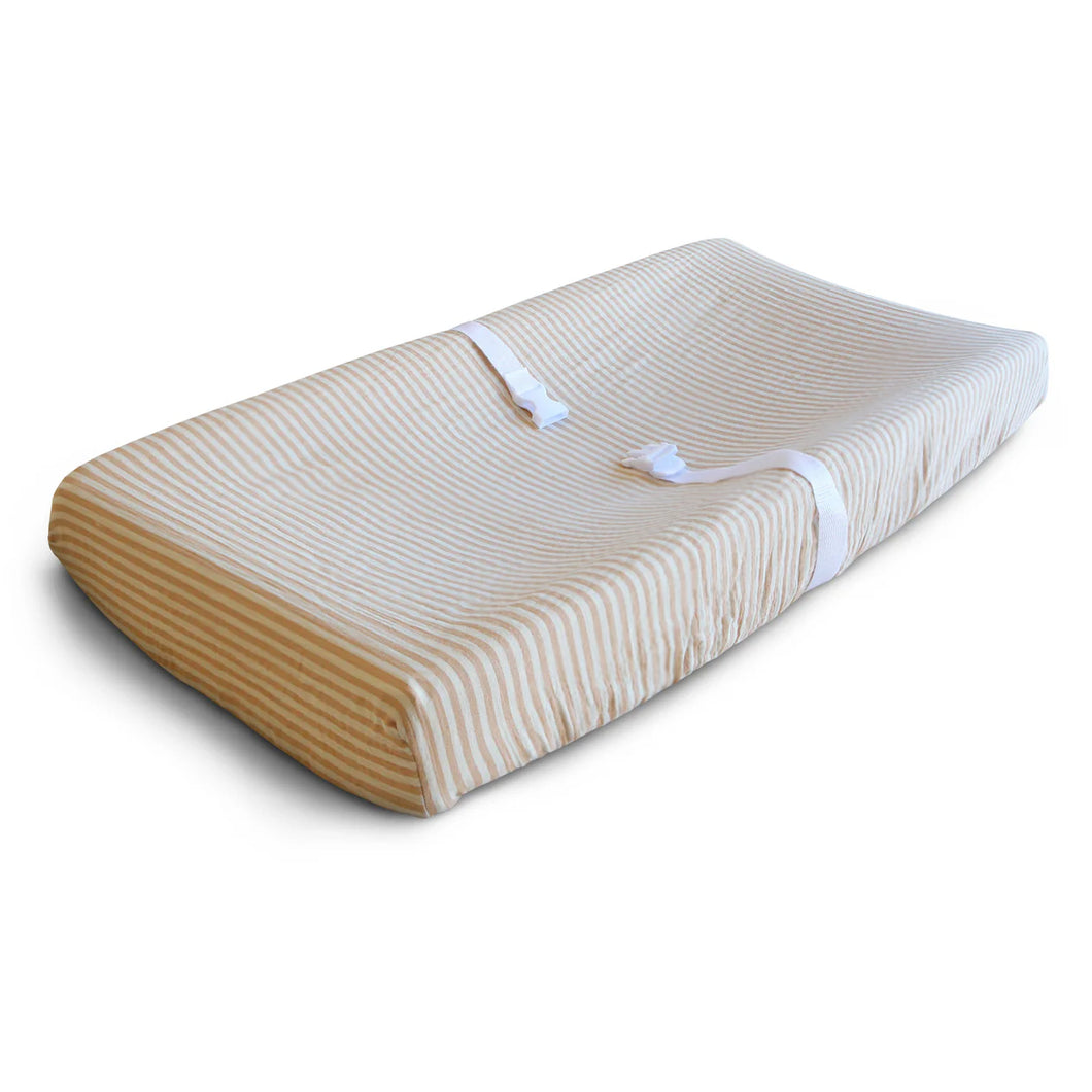 Changing Pad Cover | Natural Stripe