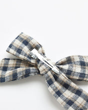 Load image into Gallery viewer, Bow | Navy Check
