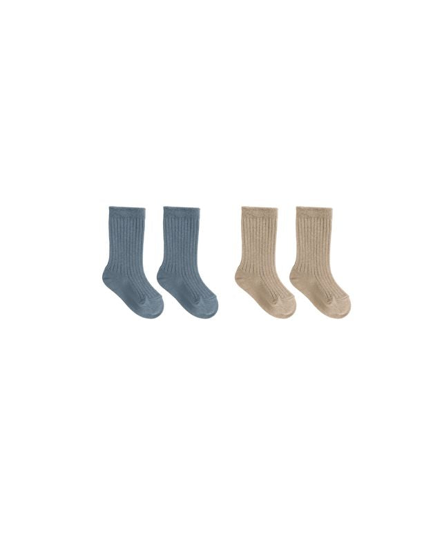 Socks Set | Gold + Ocean