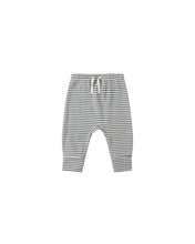 Load image into Gallery viewer, Drawstring Pant | Ocean Micro Stripe
