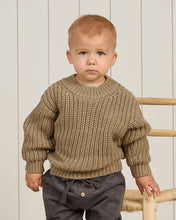 Load image into Gallery viewer, Chunky Knit Sweater | Olive
