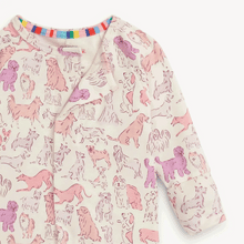 Load image into Gallery viewer, Magnetic Convertible Coverall | It&#39;s A Paw-ty Pink
