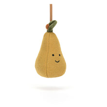 Load image into Gallery viewer, Festive Folly Pear Ornament
