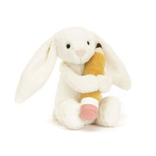 Load image into Gallery viewer, Bashful Bunny with Pencil
