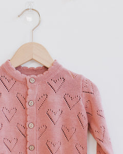 Knit Cardigan | Lipstick