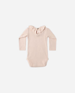 Ruffle Collar Bodysuit | Antique