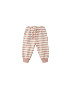 Relaxed Sweatpant | Pink Stripe