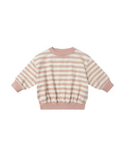Load image into Gallery viewer, Relaxed Sweatshirt | Pink Stripe

