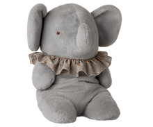 Load image into Gallery viewer, Big Elephant Plush | Blue/Grey
