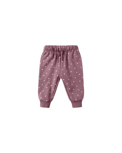 Relaxed Fleece Sweatpant | Polka Dots