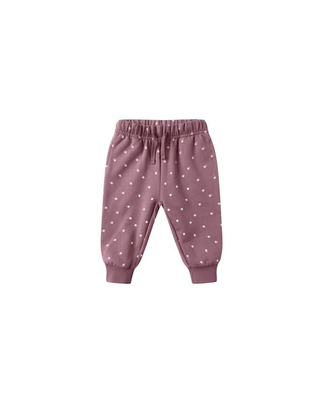 Relaxed Fleece Sweatpant | Polka Dots