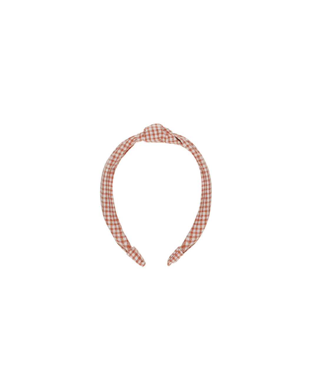 Knotted Headband | Poppy Gingham