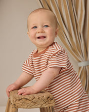 Load image into Gallery viewer, Boxy Pocket Tee + Short Set | Poppy Stripe
