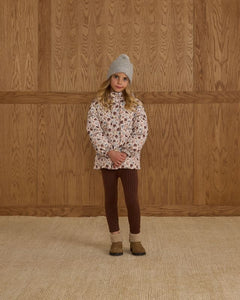 Cuffed Legging | Brown