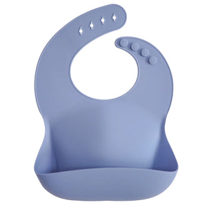 Silicone Bib | Powder Blue