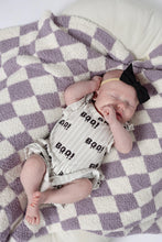 Load image into Gallery viewer, Plush Blanket | Grape Soda Check
