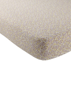 Bamboo Crib Sheet | Purple Floral