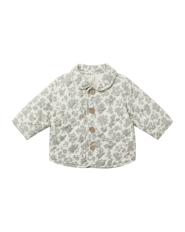 Quilted Jacket | Fern Floral