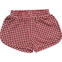 Load image into Gallery viewer, Red Gingham Shorts
