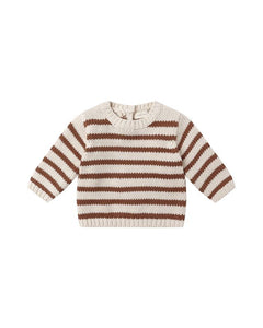 Rex Sweater | Cedar Stripe