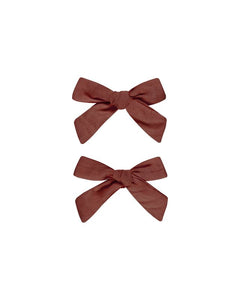 Bows, Set of 2 | Ruby