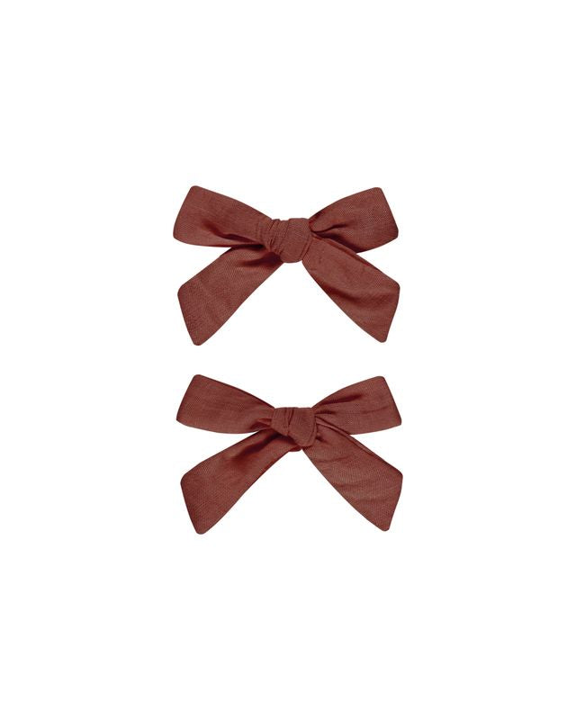 Bows, Set of 2 | Ruby
