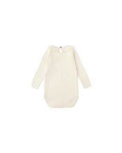 Load image into Gallery viewer, Ruffle Collar Bodysuit | Natural
