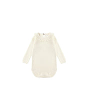 Load image into Gallery viewer, Ruffle Collar Bodysuit | Natural
