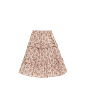 Load image into Gallery viewer, Ruffled Midi Skirt | French Garden
