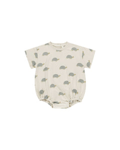 Relaxed Bubble Romper | Sea Turtles