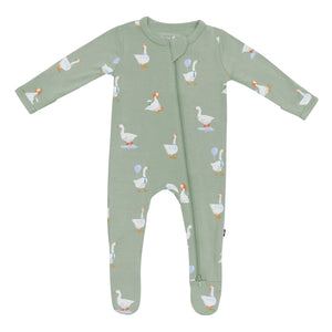 Zipper Footie | Silly Goose