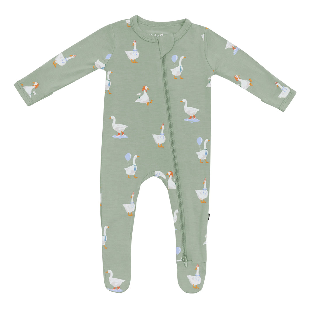 Zipper Footie | Silly Goose