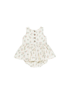 Skirted Tank Romper | Strawberries