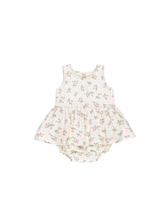 Skirted Tank Romper | Strawberries