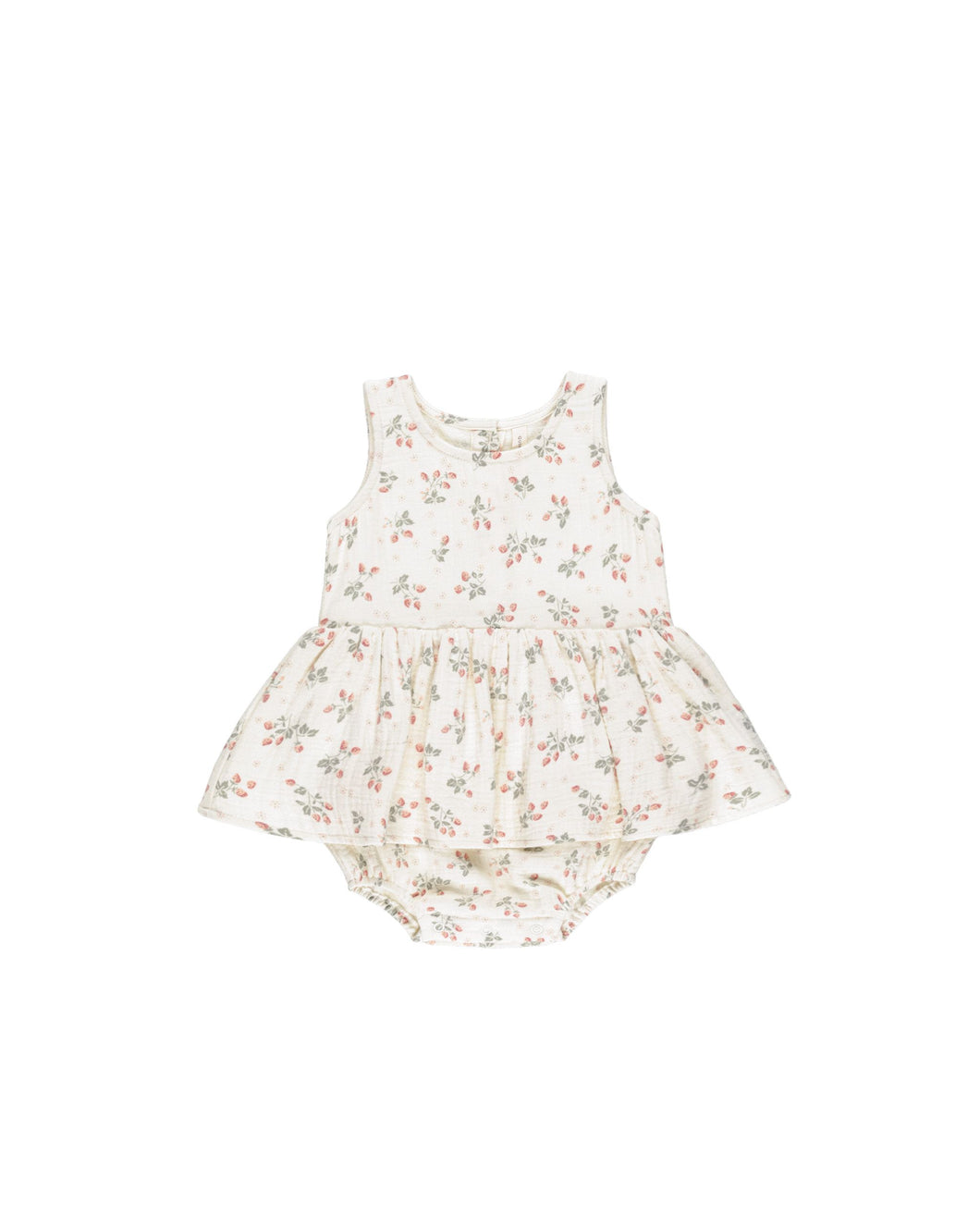 Skirted Tank Romper | Strawberries