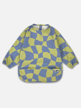 Load image into Gallery viewer, Smock Bib | Green Checkers
