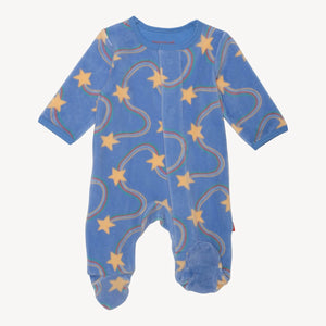 Velour Magnetic Footie | Starry Nights